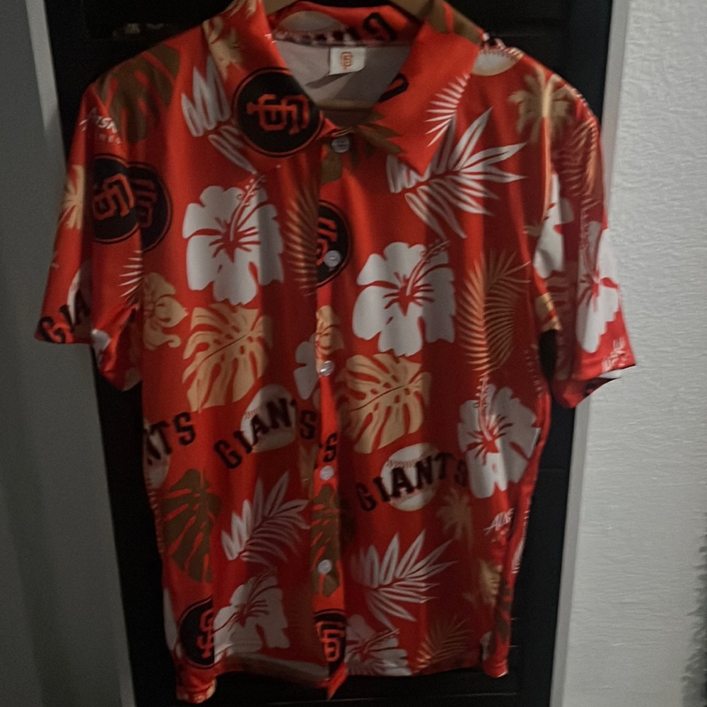 SF GIANTS HAWAIIAN SHIRT 2022